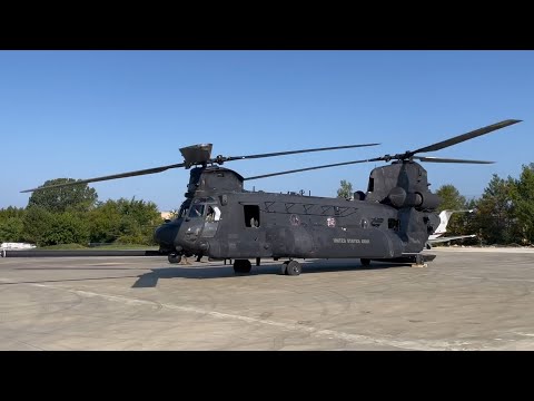 CH-47 Chinook Startup and Departure | Fighter Helicopter for army🔥Star Show