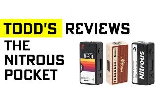 Mechvape X Nitrous Pocket 80W Box Mod
