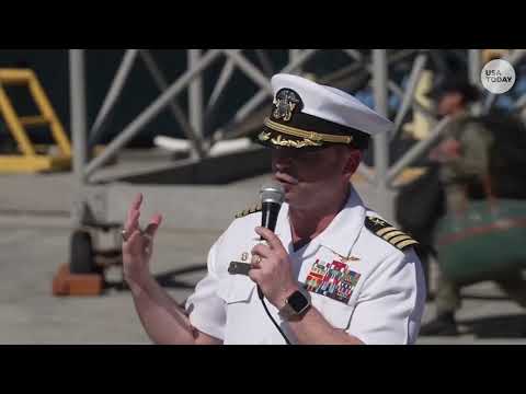 USS Lincoln press conference addresses deployment amid Iran war and conditions aboard for sailors
