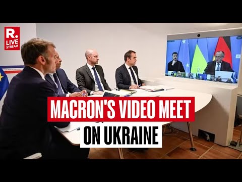 French President Macron Joins Video Conference On Ukraine With "Coalition Of The Willing" Leaders