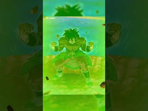 Broly still can't control his emotions #dragonball #goku #broly