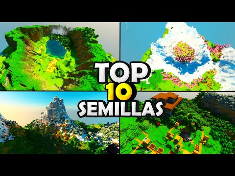 TOP 10 MEJORES SEMILLAS para MINECRAFT BEDROCK 1.21.51