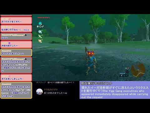 【生ブレワイ】依頼を受けて、本丸のラスボスを無敵にする生放送【ドリカラ】【ゼルダの伝説,ブレスオブザワイルド,BotW,ブレワイ,NS2,バグ,検証】