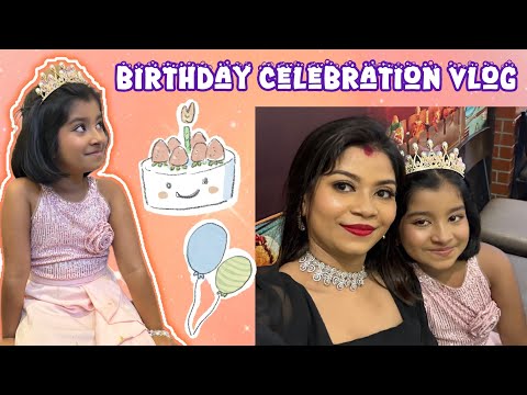 আমার পরীর জন্মদিনে কি কি করলাম!! #vlog #banglavlog #birthdayvlog #vlog2025