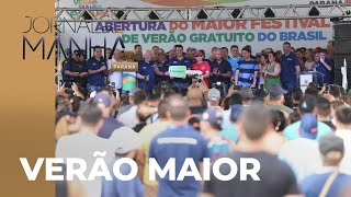 'Verão Maior Paraná' 2025 é inaugurada pelo governador Ratinho Junior