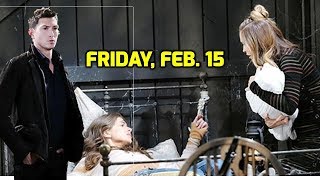 DOOL Spoilers for Friday, 15/2/2019 - Days of our lives Spoilers - February 15, 2019
