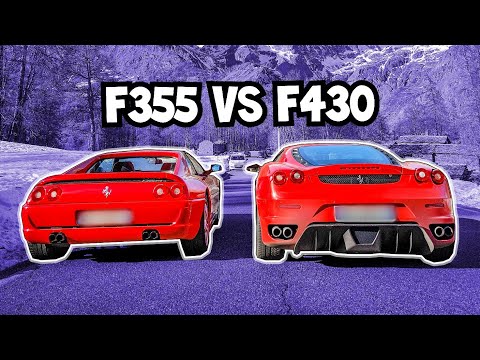 Ferrari F355 vs F430 - PRIMA O POI SARAI MIA