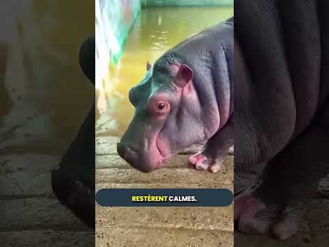 Ne fais jamais l’erreur de toucher le dos d’un bébé hippopotame ou de gratter sa queue