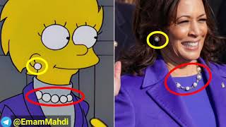 رئيس جمهور شدن کامالا هریس بعد از مرگ بایدن در فیلم فرار از زندان و کارتون سیمپسونها