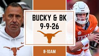 Texas Football - Ohio State Preview, Longhorns & Buckeyes Analysts, NFL News | Bucky & BK - 9/9/26