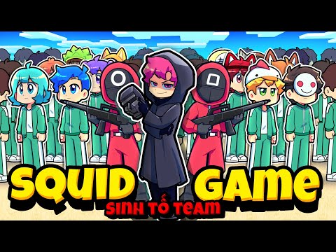 HIHA BẮT SINH TỐ TEAM CHƠI SQUID GAME CỦA MÌNH TRONG MINECRAFT 🤣😎