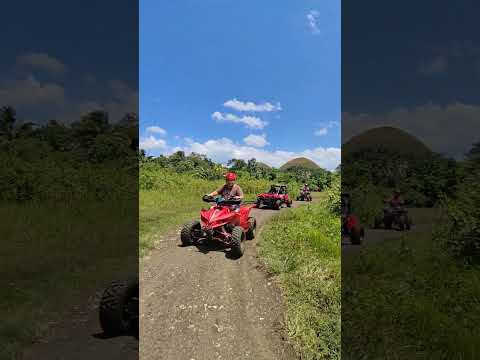 ATV EXPERIENCE IN BOHOL | #ATV #FYP #chocolatehills #BOHOL #experience #POV #TRAIL #trainspotting
