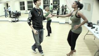 On2 Salsa Dance Pattern: Hand Toss