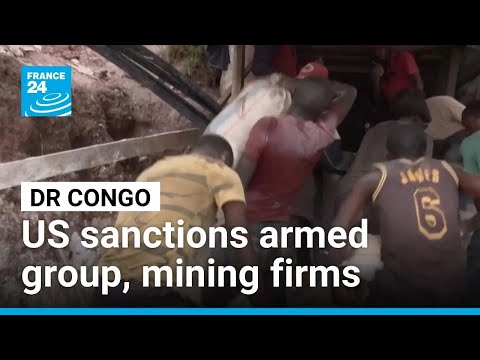 YouTube video thumbnail: DRCongo: US Sanctions Armed Group, Mining Firms