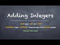 Adding Integers: Key Rules and Examples