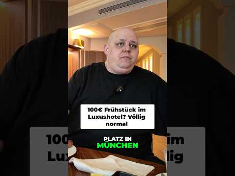 100€ Luxus Frühstück im Sterne Hotel ⭐️