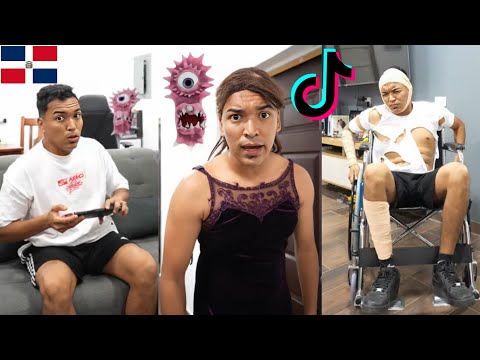 LA CHANCLA ENOJADA DE MAMA LARIN LOS NUEVOS TIKTOK DE ALFREDO LARIN PARODIA DOMINICANA 🇩🇴🤣