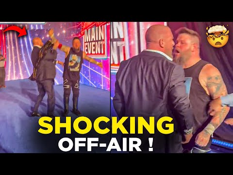 OMG ! TRIPLE H CONFRONTS* KEVIN Owens OFF-AIR 🤯| Triple H Kevin Owens Saturday Night Main EVENT