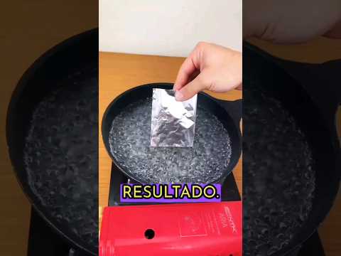 Pon PAPEL ALUMINIO ?? EN AGUA HIRVIENDO ✅️ el resultado es Genial #tips #limpieza #hogar #rutina