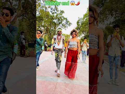 Bhabhai Hi garmai #funny #prank #comedy #viralvideo #ytshorts #publicreaction #noida #satya #fun #up