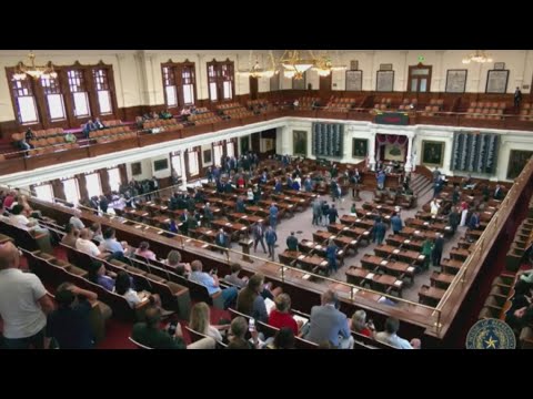 YouTube video thumbnail: Texas Democrats Set Plan to End Walkout Over Redistricting Debate