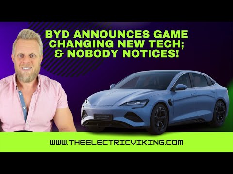 BYD announces game changing NEW tech; & nobody notices!
