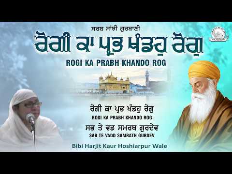 Bibi Harjit Kaur Hoshiarpur Wale - Rogi Ka Prabh Khando Rog | Audio JukeBox | Sarab Sanjhi Gurbani