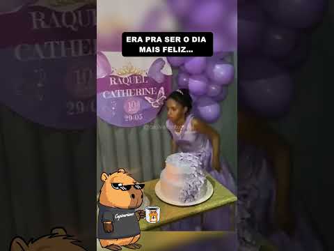 Menina se Revolta com Tema da Festa de Aniversário