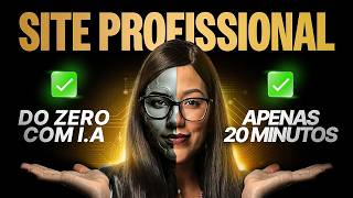 Como Criar um Site Profissional com IA em 2025 (Passo a Passo Iniciantes)