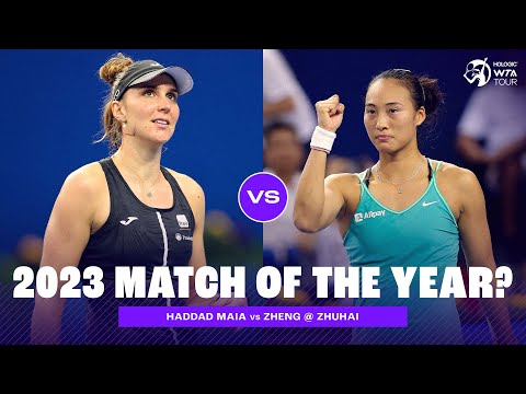 FULL MATCH | Beatriz Haddad Maia vs. Zheng Qinwen | 2023 WTA Elite Trophy Final Zhuhai