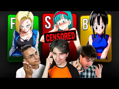 TIER LIST MIGLIORI RAGAZZE di DRAGON BALL (abbiamo esagerato) 👀 ft Gioseph Tuberanza e Blaziken68