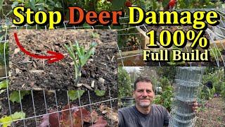 Stop Deer 100% from Damaging Garden Plants (Full Build & 5 Examples)