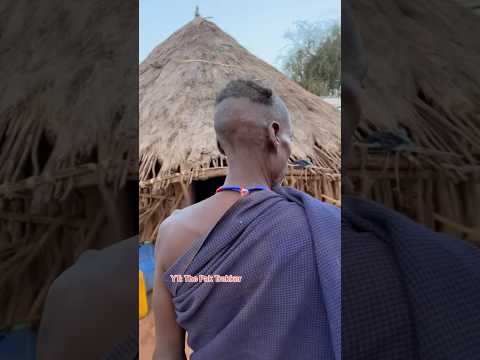 With the local man of hamar tribe in Ethiopia #travel #traveling #traveller