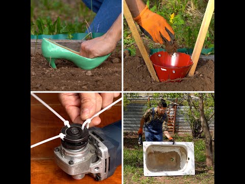 DIY greenhouse on your garden! ❄️ #shorts #planting #garden #greenhouse
