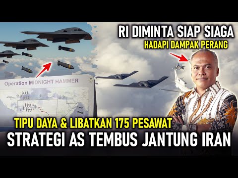 BEGINI MANUVER LICIK AS TEMBUS JANTUNG IRAN, RI DIMINTA UNTUK SIAP SIAGA HADAPI DAMPAK WAR