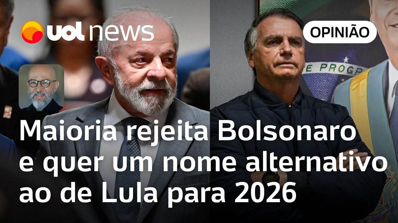 Maioria rejeita Bolsonaro e quer um nome alternativo ao de Lula | Josias de Souza