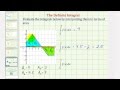 Understanding Definite Integrals through Area Interpretation