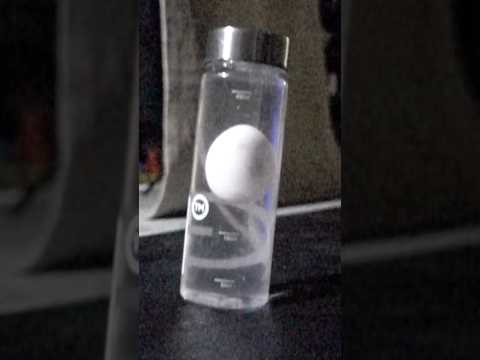This egg won’t break (neutral buoyancy egg drop test)