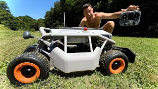 Außergewöhnliches RC Fahrzeug ist ein unglaublich brutaler RASENMÄHER!   - Mowrator S1 4wd im Test