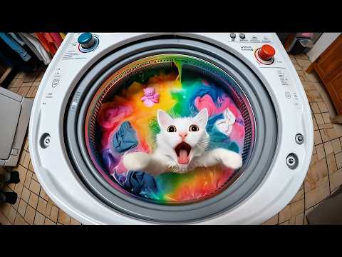 🌈👵9 EPIC Grandma-Kitten Adventures! 🐾✨😂 | Laughs & Rainbows! 🚑🔥#cat #cattales #catfunny #animation