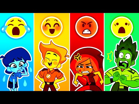 Feelings and Emotions for Kids 😊💖 How to Share My Emotions? 🤔 Educational Cartoons by SuPaBoo