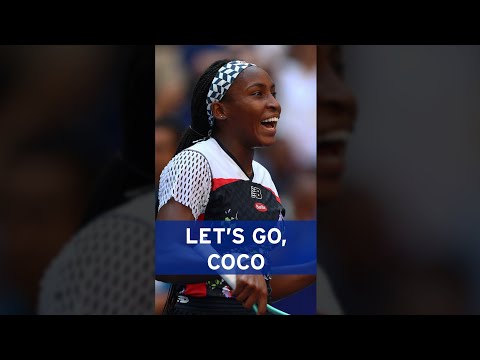 Coco Gauff wins EPIC rally! 🤩