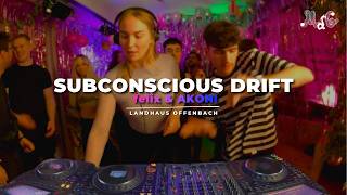 Subconscious Drift | Hypnotic Techno Set by felix & AKONI | Landhaus Offenbach x MDG Showcase