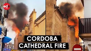 Footage Shows Moment Flames Tore Through Córdoba’s Ancient Mosque-Turned-Cathedral