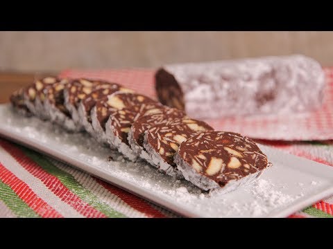Chocolate 'Salami' Dessert - An Italian Tradition | Ep 1311