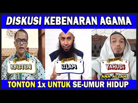 VIRAL.. DEBAT YAHUDI ISLAM KRISTEN MANAKAH YANG BENAR