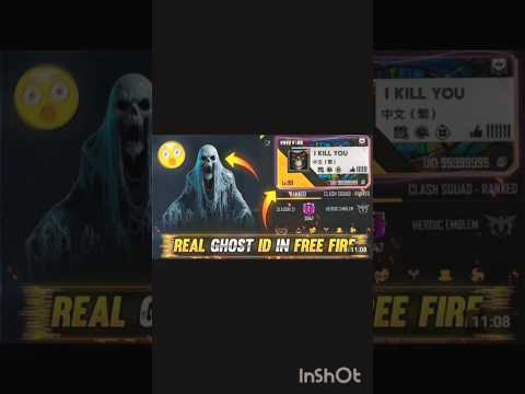 free fire top 3 ghost ID