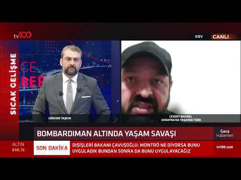 Bombardıman altında Yaşam Savaşını Ukrayna'daki Türk anlattı