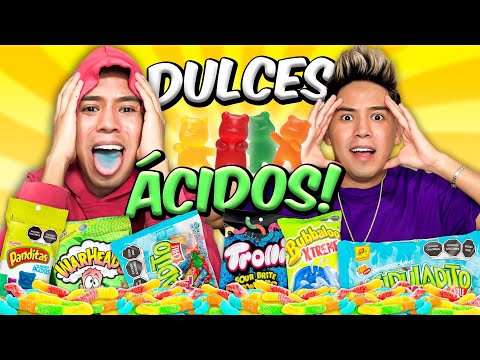 PROBAMOS LOS DULCES MÁS ÁCIDOS