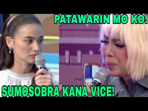 ANN CURTIS NAPIKON KAY VICE GANDA MATAPOS PAGSALITAAN NITO NG HINDI KAAYA AYANG SALITA!